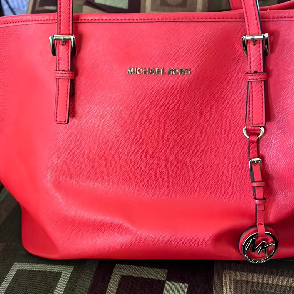 Michael Kors purse coral